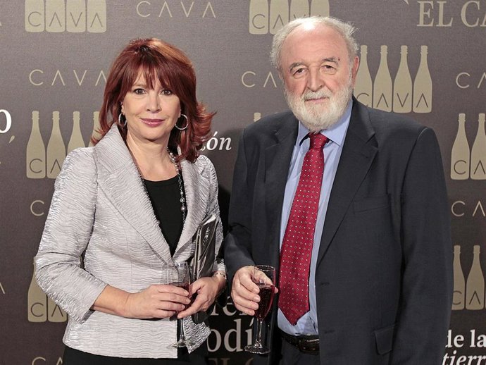 Archivo - Diego Carcedo y Cristina García Ramos en una imagen de archivo.