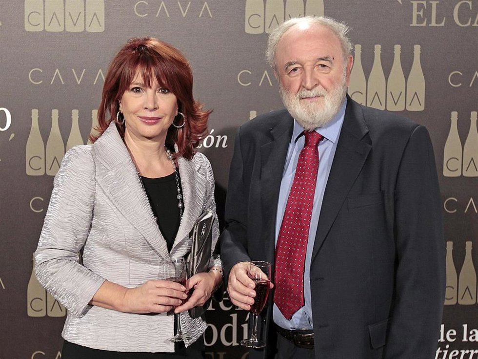 Archivo - Diego Carcedo y Cristina García Ramos en una imagen de archivo.