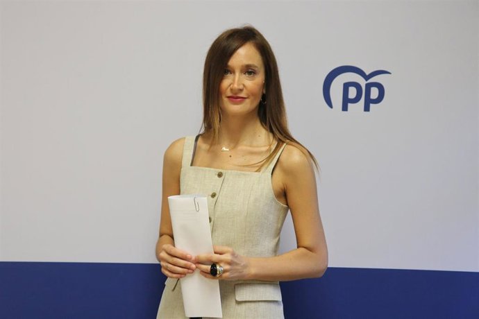 Archivo - La portavoz provincial del PP de Málaga, Elisa Pérez de Siles, en una imagen de archivo.