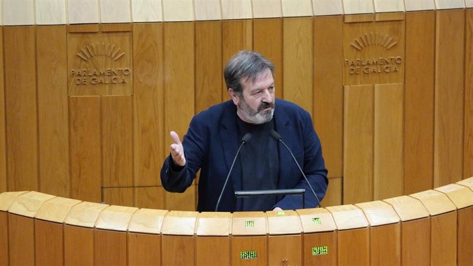 O viceportavoz segundo do BNG no Parlamento, Luís Bará.