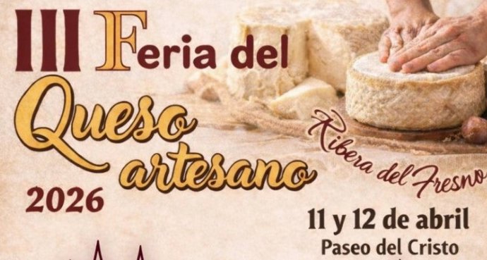 Archivo - III Feria del Queso Artesano, que se celebra en Ribera del Fresno (Badajoz) del 11 al 12 de abril.