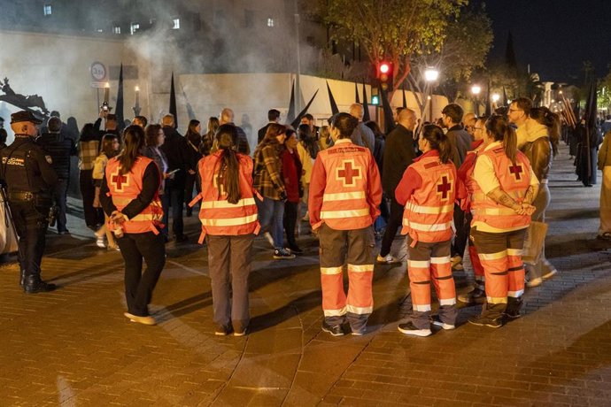 Cruz Roja realiza 227 asistencias durante el operativo de Semana Santa 2026 en Córdoba gracias a un amplio despliegue humano y técnico.