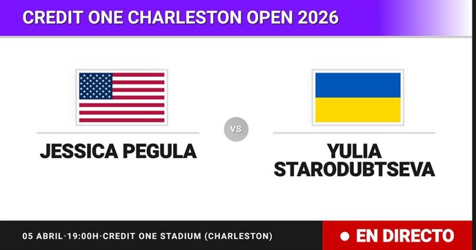 Jessica Pegula - Yulia Starodubtseva: resumen y estadísticas del partido de Final de Credit One Charleston Open