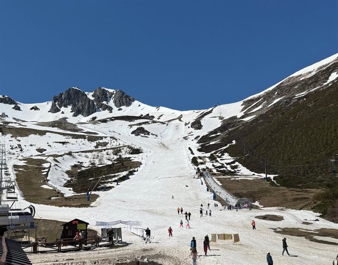 Estación de esquí de San Isidro, de la Diputación de León.