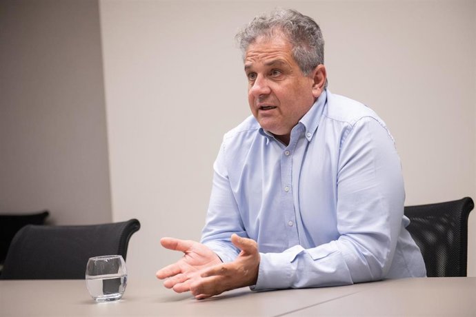 Archivo - El alcalde de Parla (Madrid), Ramón Jurado, durante una entrevista para Europa Press, a 29 de julio de 2025, en Madrid (España). Foto de archivo