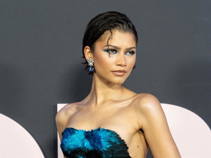 Zendaya durante el estreno de 'The Drama' en Nueva York
