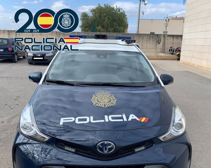 Vehículo policial en una imagen de archivo