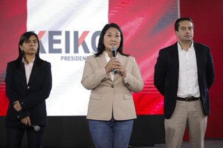 Archivo - Keiko Fujimori, en una imagen de archivo de 2021.