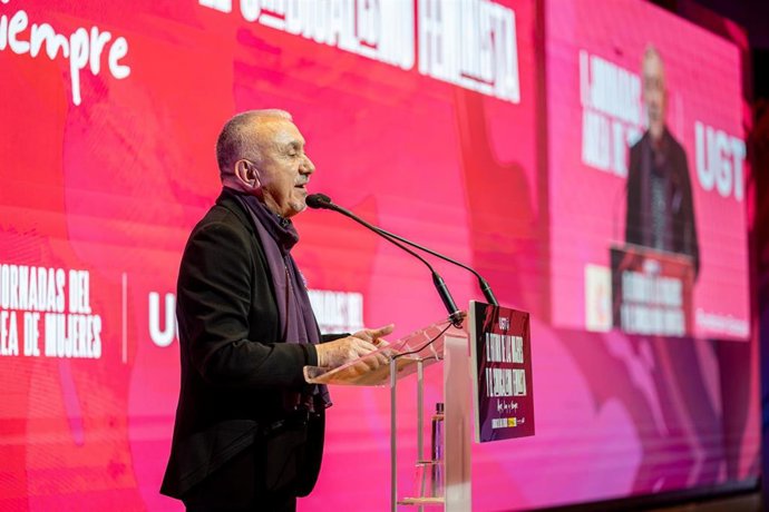 Archivo - El secretario general de UGT, Pepe Álvarez