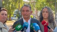 Santiago (IU) cree que los gobiernos del PSOE en solitario "acabaron hace tiempo" y Por Andalucía es "imprescindible"