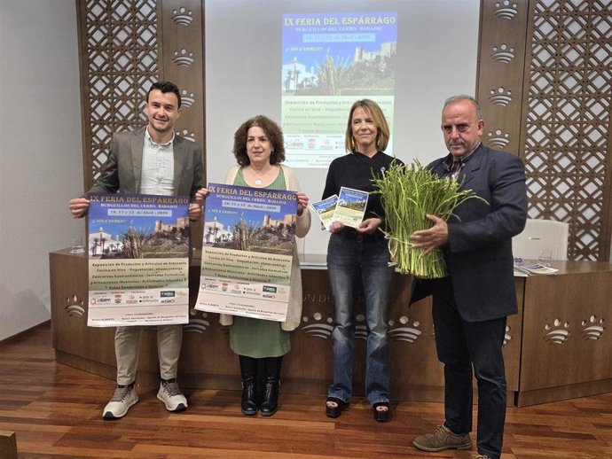 Presentación de la Feria del Espárrago de Burguillos del Cerro