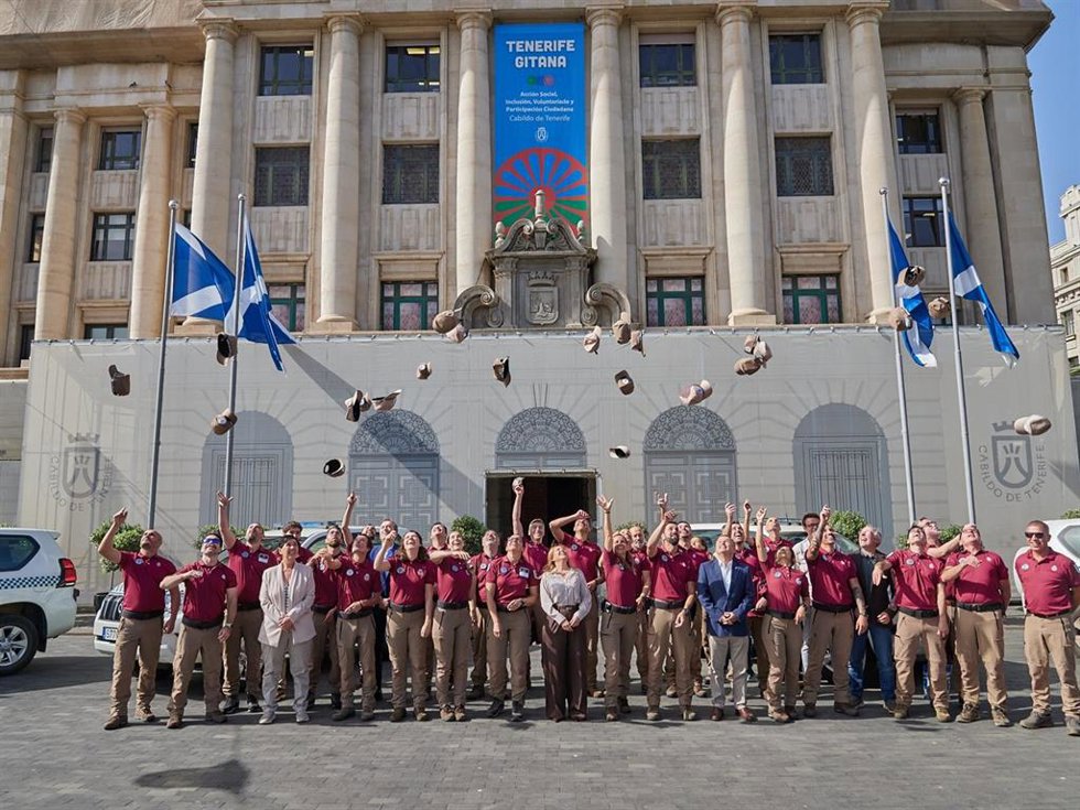 Presentación de los 20 nuevos agentes medioambientales del Cabildo de Tenerife