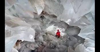 Demuestran que los cristales de yeso de Pulpí (Almería) permiten conocer el clima de hace cientos de miles de años
