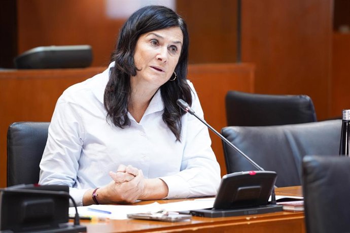 Archivo - La diputada de CHA Isabel Lasobras.