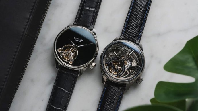 Relojes BA111OD con diseño contemporáneo y mecánica visible
