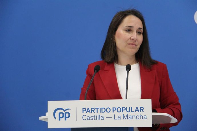 La portavoz regional del Partido Popular de Castilla-La Mancha, Alejandra Hernández.