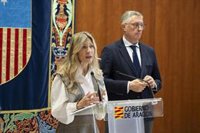 Vaquero celebra el descenso de parados en las tres provincias en marzo: "Aragón está en un claro momento de crecimiento"