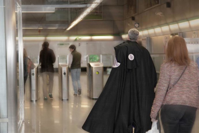 Archivo - Imagen de archivo del metro de Sevilla.