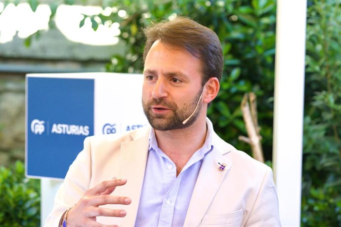 Archivo - El presidente del PP de Asturias, Alvaro Queipo.