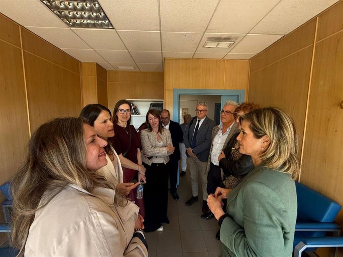 Visita a la Comunidad Terapéutica de Salud Mental (CTSM) ubicada en el Centro Periférico de Especialidades de Bola Azul de Almería.