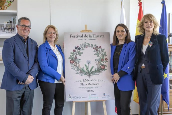 Presentación del cartel de la Feria de la Huerta de Bezana