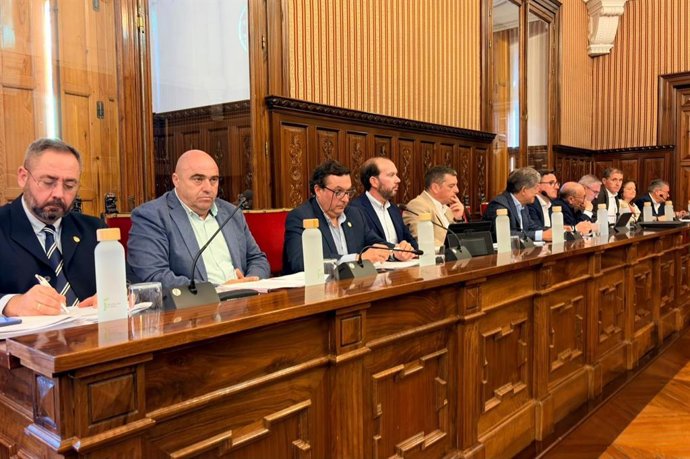 Bancada del PP en la Diputación de Jaén