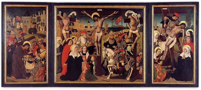 Tríptico flamenco de Salinas de Añana