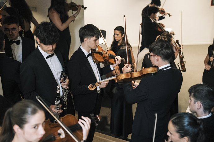 Archivo - La Jove Orquestra de la Generalitat pone fin a la Trobada de Primavera con conciertos en València, Villena y Águilas