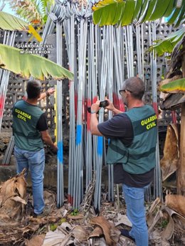 Suc.-Investigado tras sustraer útiles agrícolas valorados en 8.000 euros en una finca de plataneras de La Palma
