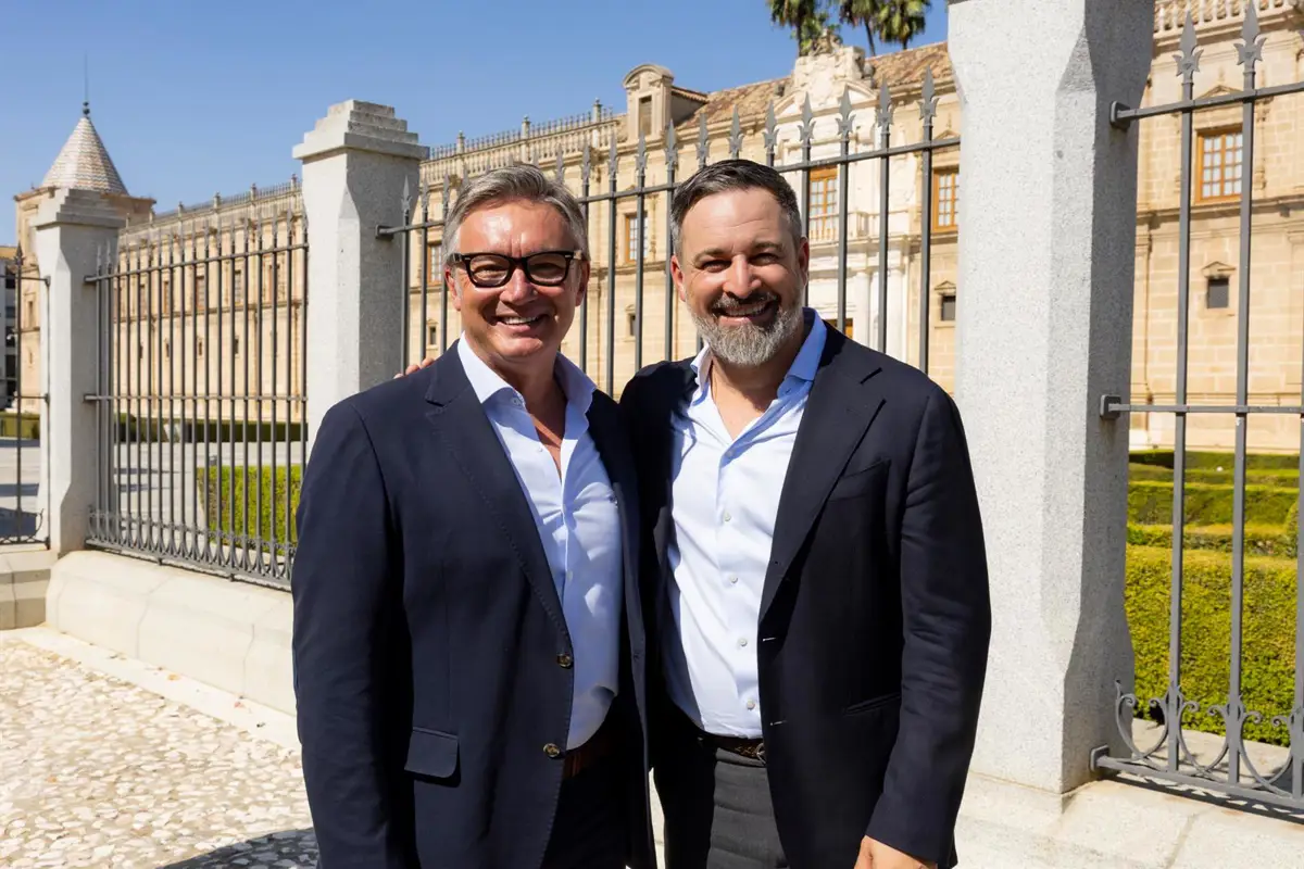 Manuel Gavira y Santiago Abascal - VOX