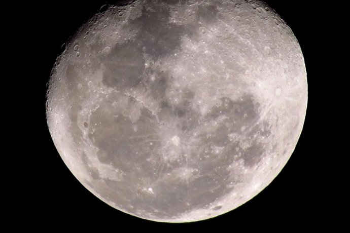 April 5, 2026, Guarulhos, Sao Paulo, Brazil: Moon April 5st, 2026 In the coming hours, NASA's Artemis II Mission with four astronauts to lunar orbit aboard the Orion spacecraft, the forecast for the Moon's orbit is on Monday, 