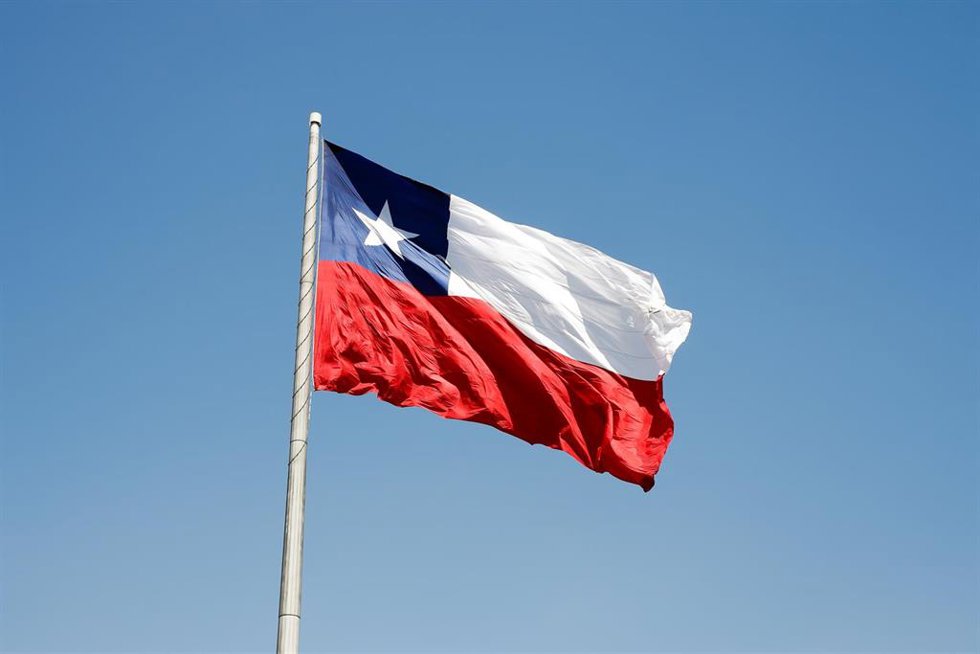 Archivo - Bandera de Chile