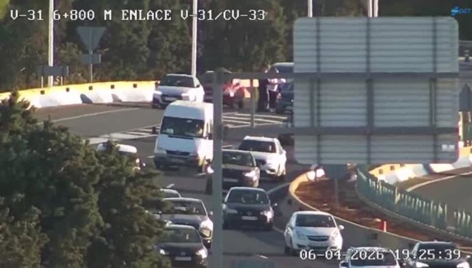 V-31 en Silla (Valencia) durante la operación retorno