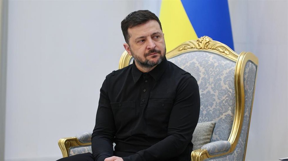 El presidente de Ucrania, Volodimir Zelenski