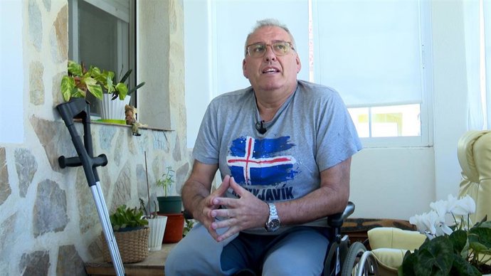 Ángel Luis Rodríguez, 'Pasky', de 54 años y portero del BM Ciudad Imperial