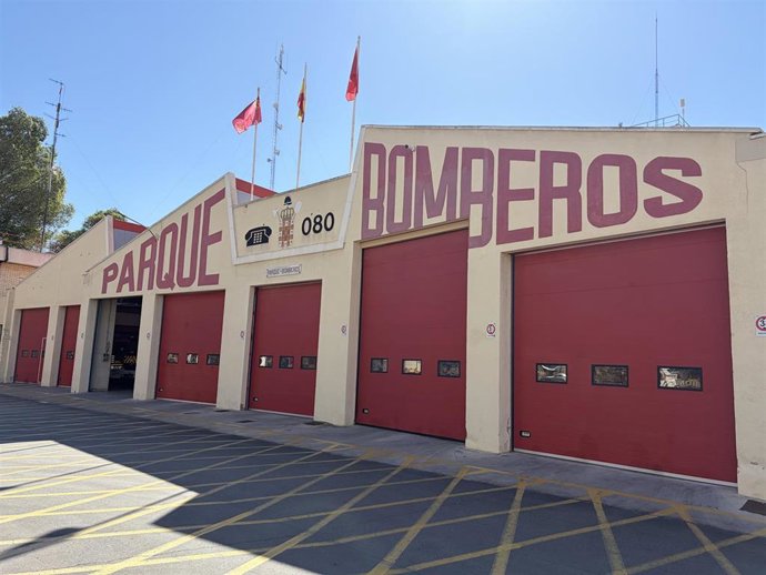 Archivo - Instalaciones del parque de bomberos del Servicio de Extinción de Incendios y Salvamento (SEIS) del Ayuntamiento de Murcia