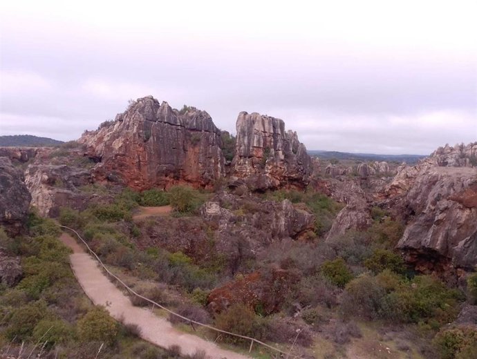 El Parque Natural Sierra Morena de Sevilla.