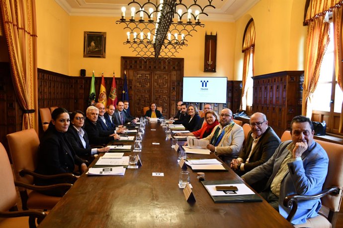 Foto de archivo de la Junta de Gobierno de la Diputación de Toledo.