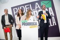 Sumar apela a la convivencia normal con Podemos en Andalucía y pide dejar la "histeria" al bloque de la derecha