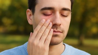 Experto señala que la "secreción ocular" y "amanecer con el ojo pegado" son síntomas de infección ocular y no de alergia