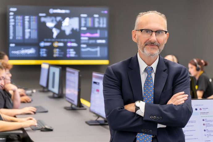 Archivo - El consejero delegado de Covisian en España y Latam, César López