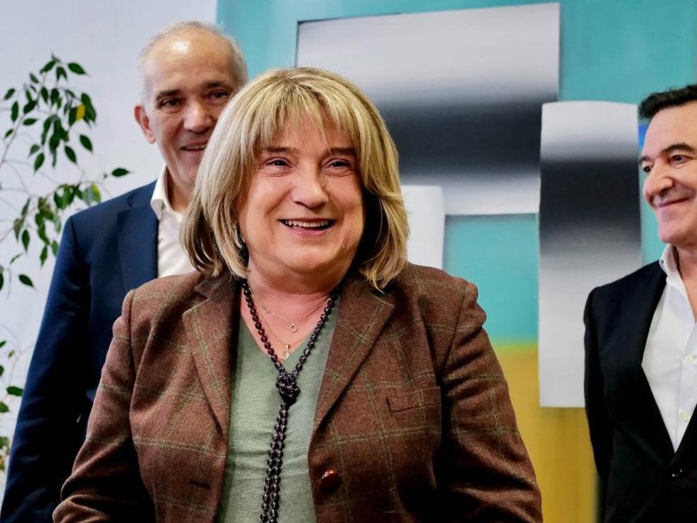 La consejera de Educación, Cultura y Deporte del Gobierno de Aragón en funciones, Tomasa Hernández.