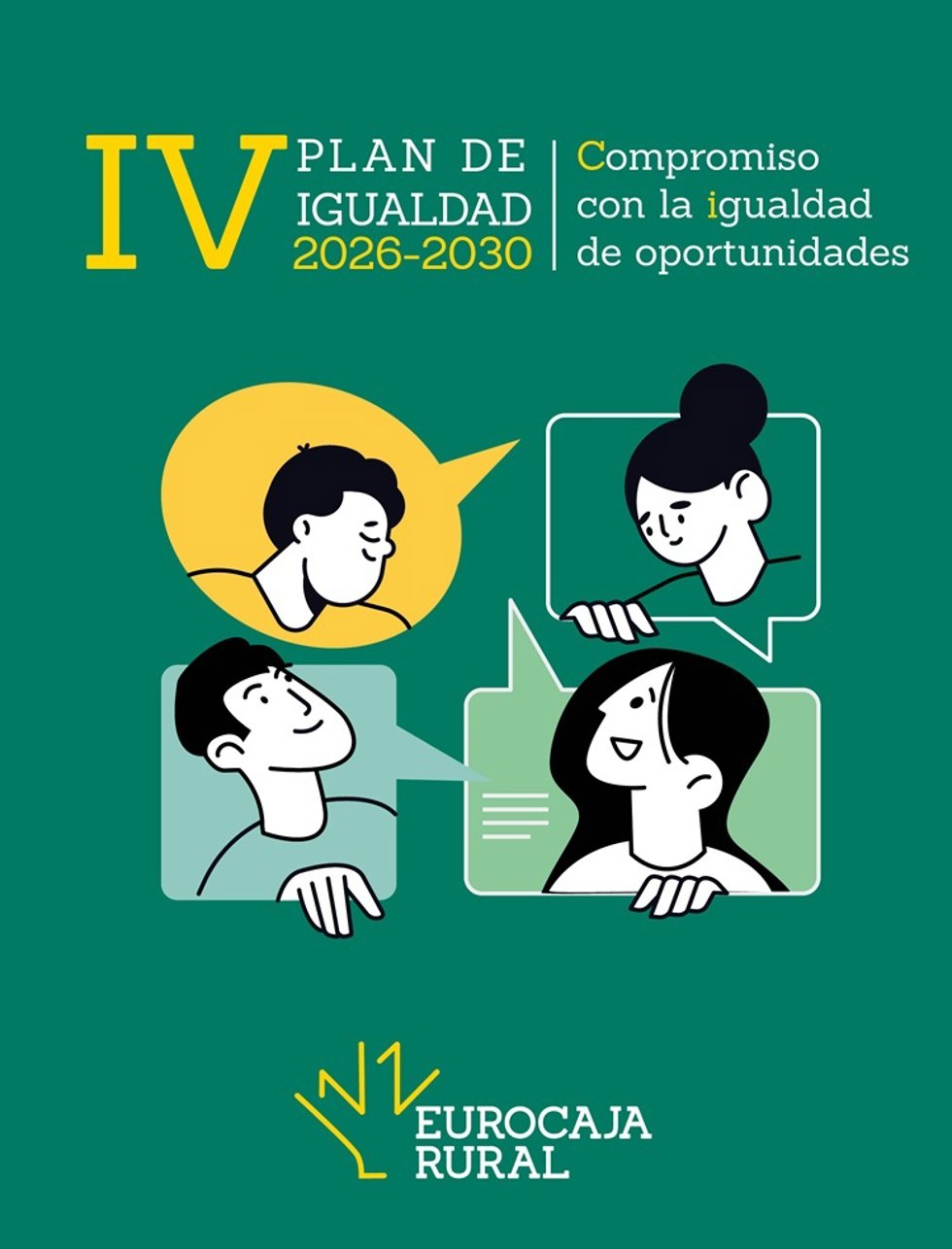 Eurocaja Rural ha suscrito su IV Plan de Igualdad.