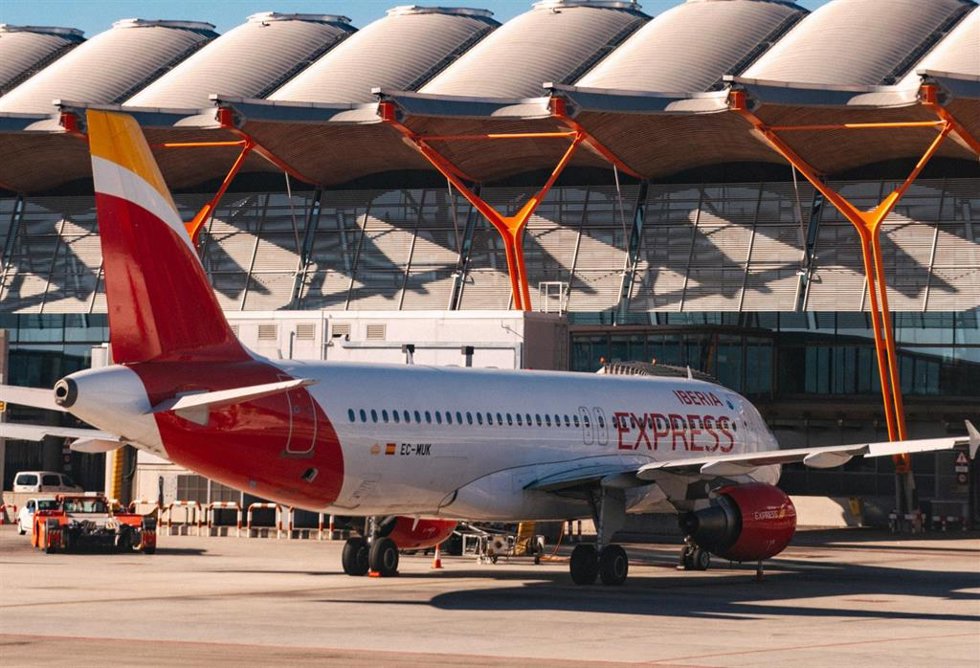 Avión de iberia Express.