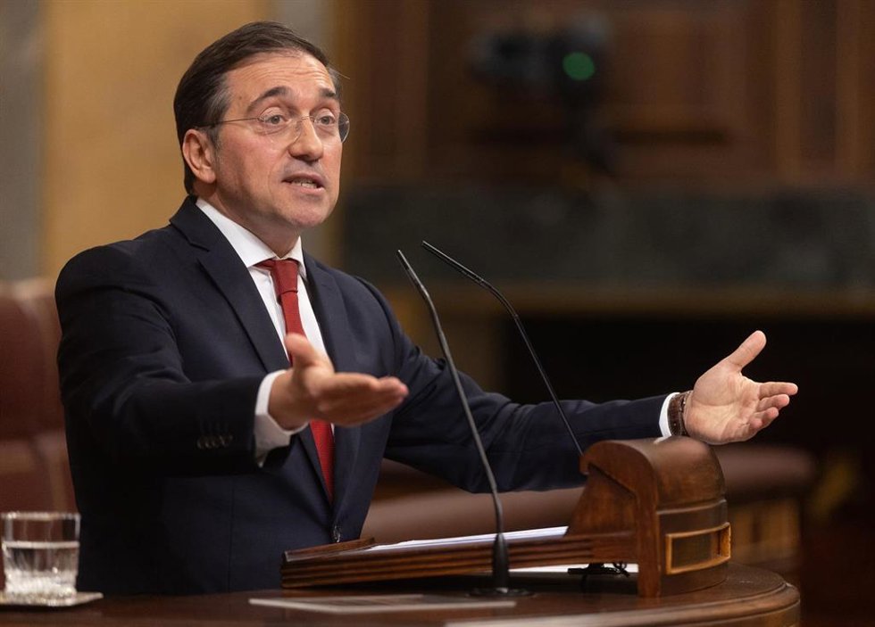 Archivo - El ministro de Asuntos Exteriores, Cooperación y Unión Europea, José Manuel Albares.