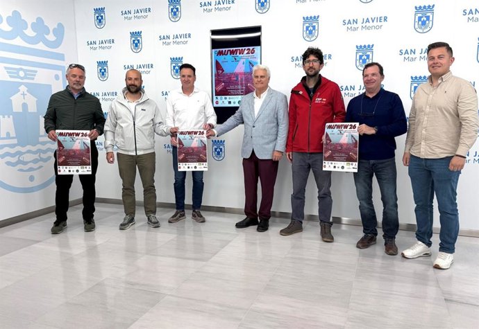Presentación de la regata 'Murcia Windsurfer International Weekend', correspondiente al Campeonato Regional de Windsurfer