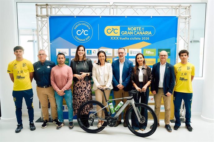 Presentación de la XXX Vuelta Ciclista al Norte de Gran Canaria