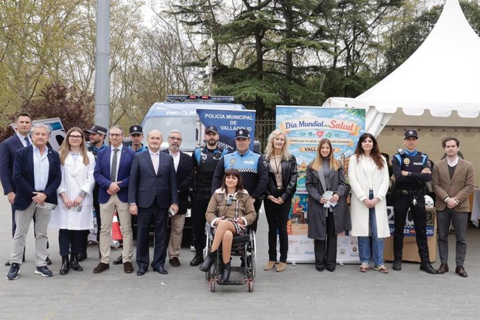 El Ayuntamiento de Valladolid, asociaciones y colegios profesionales se suman a la celebración del Día Mundial de la Salud