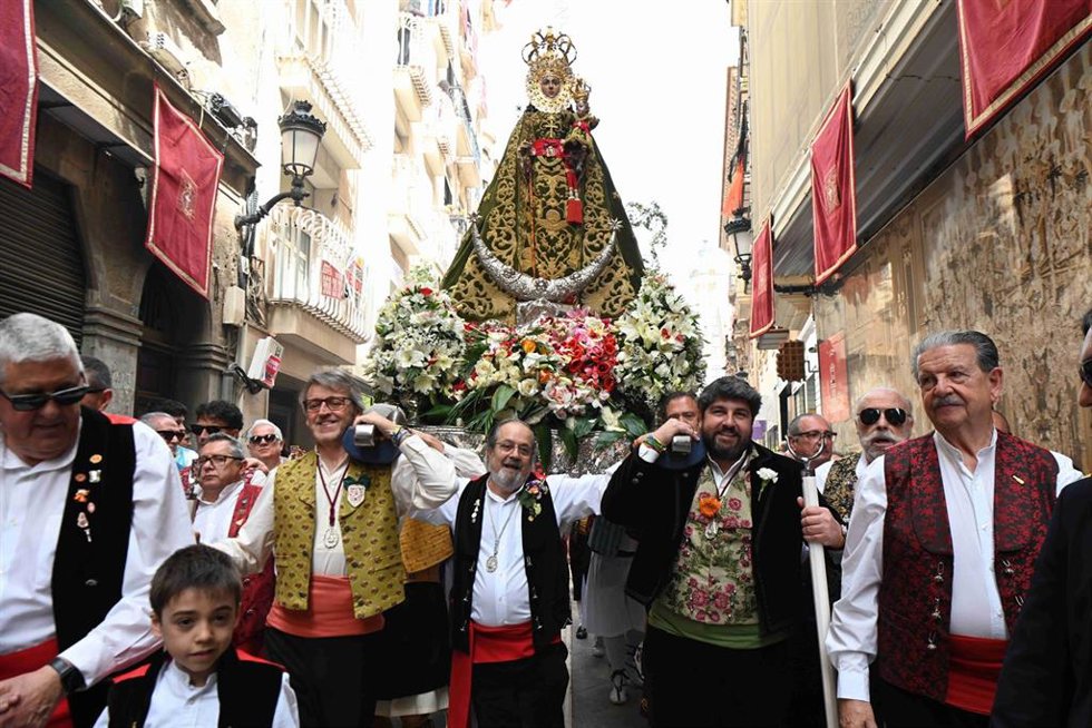 El presidente de la Comunidad, Fernando López Miras, en el 175 aniversario del Bando de la Huerta