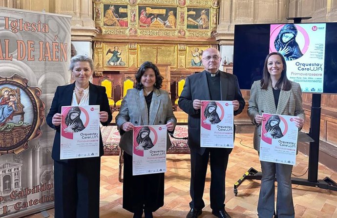 Presentación del concierto Primavera Sacra con el 'Stabat mater'.